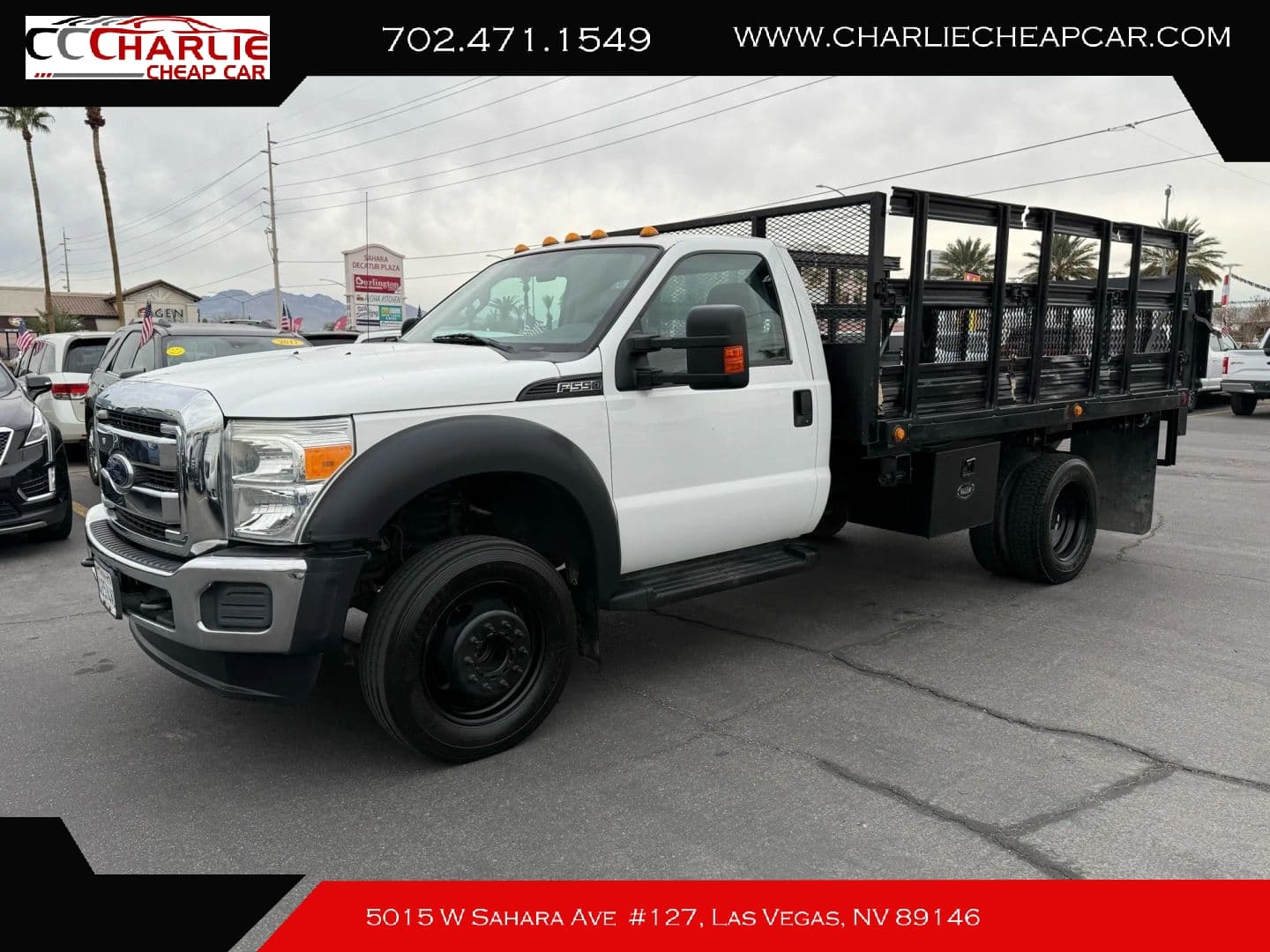 2015 Ford F550 Super Duty Regular Cab & Chassis — photo 1