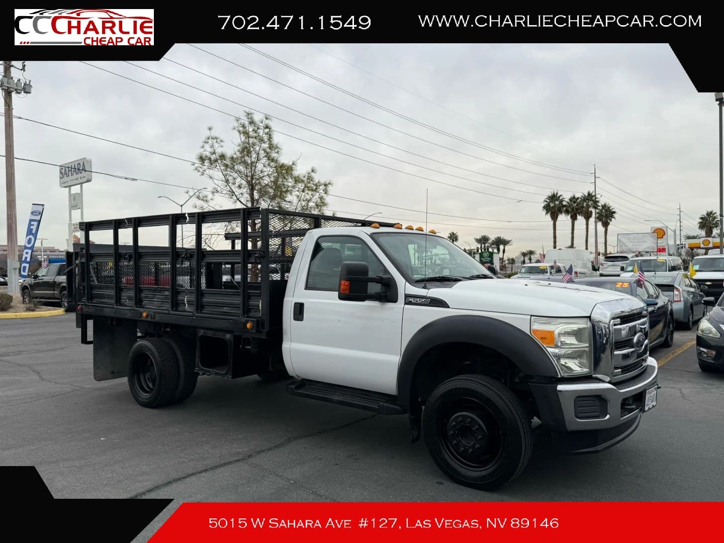 2015 Ford F550 Super Duty Regular Cab & Chassis — photo 2
