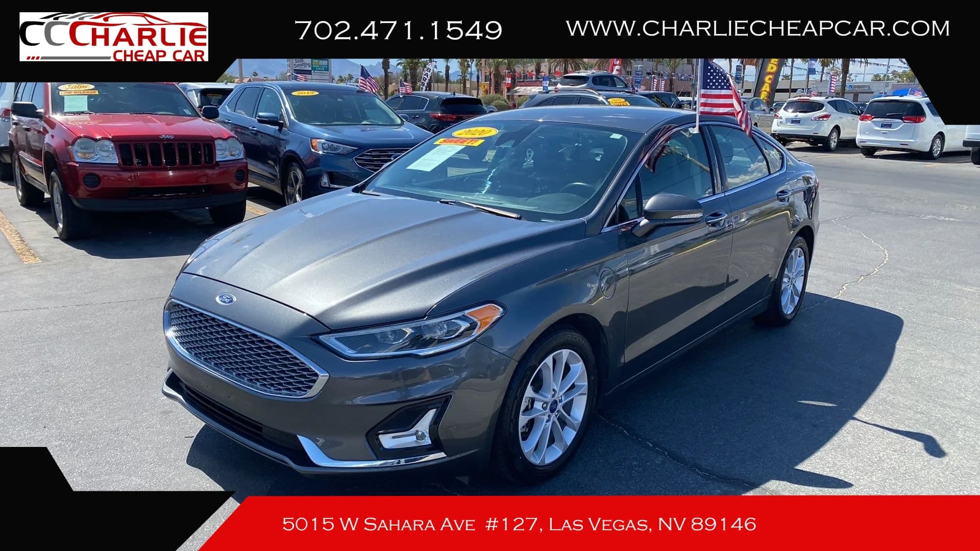 2020 Ford Fusion Plug-In Hybrid — photo 1