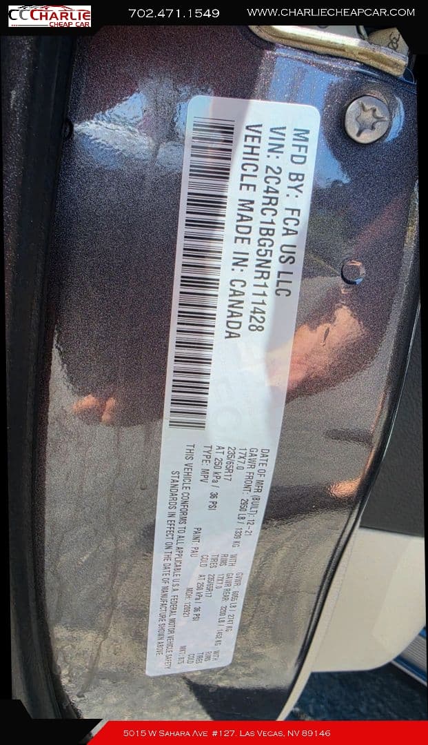 2022 Chrysler Pacifica — photo 32