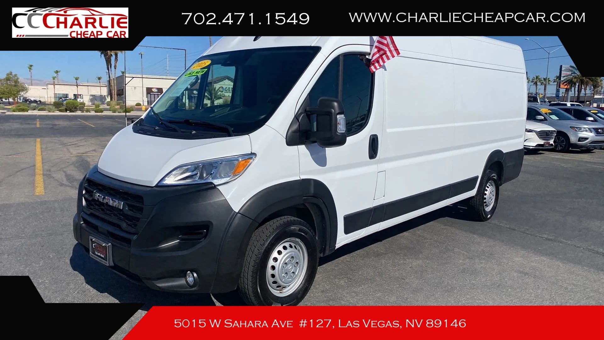 2025 Ram Promaster Cargo Van — photo 1