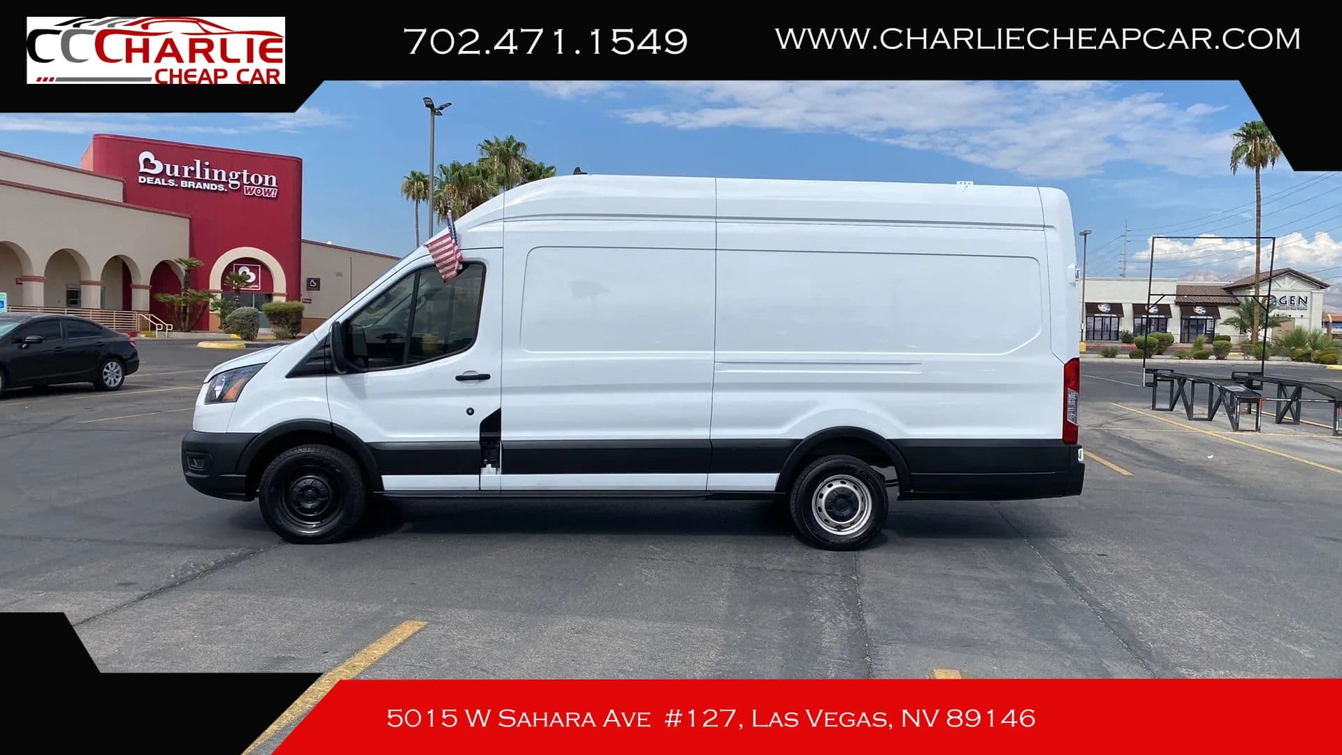 2021 Ford Transit 350 Cargo Van Extended Length High Roof — photo 2