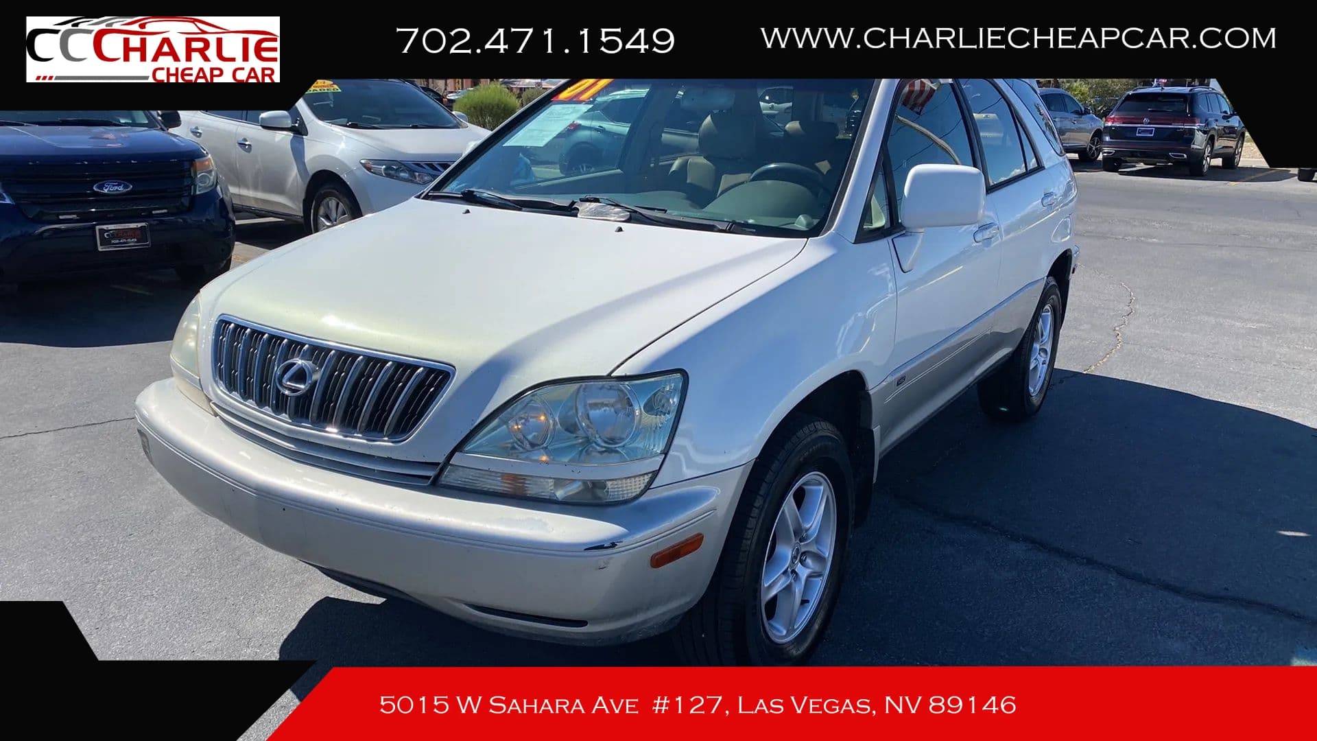 2001 Lexus RX — Charlie Cheap Car, Las Vegas