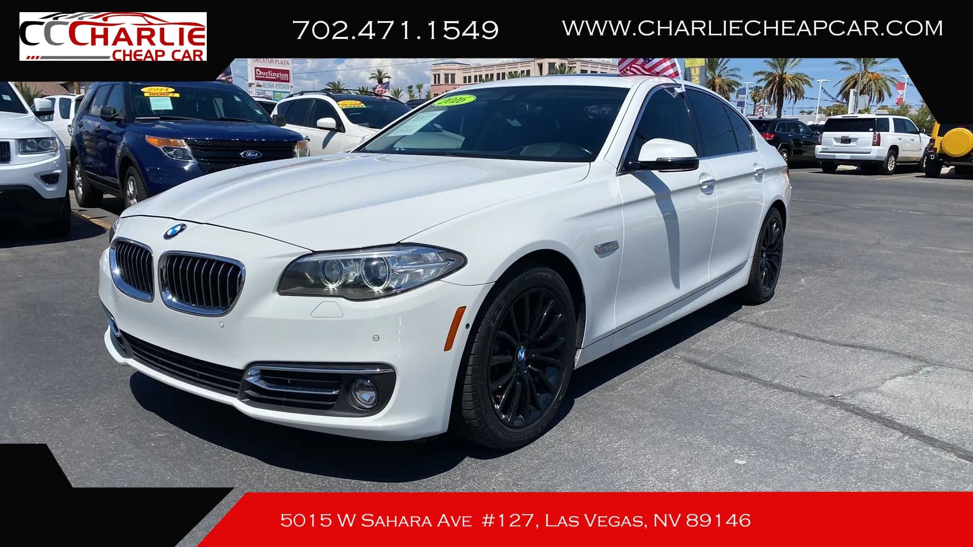 2016 BMW 5 Series — photo 1